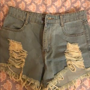 Jean shorts